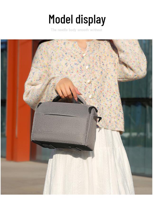 Single Shoulder Portable DSLR Bag for Canon, Nikon, Sony, Fujifilm Mirrorless Cameras
