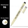 12 Nibs Pigment Liner Micron Ink Marker Pen for Manga Draw Sketching Needle Pen Hook Line Pen Sketch Stationery Set Art Supplies