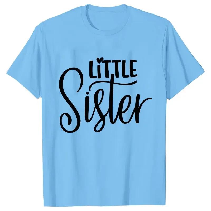 Kurzarm Mode Damen T-Shirt Große Mittlere Schwester Passende T-Shirts Damen Lässiges Oberteil T-Shirts Cartoon Grafik T-Shirts