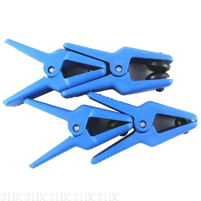 

652F 2 Pair Car Brake Oil Pipe Plug Automobile Brake Nozzle Clamp Brake Tubing To Prevent For Rail Hose Line Brake Line
