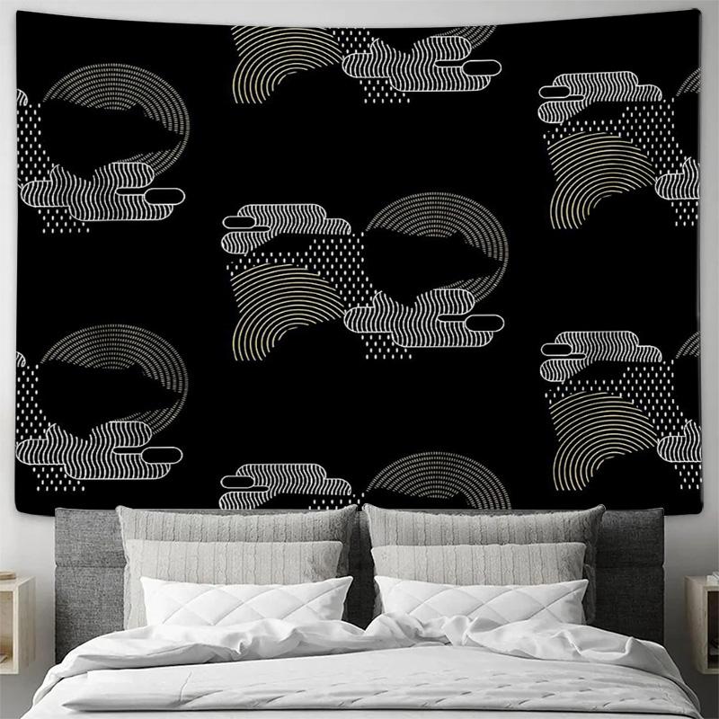 Boho Wall Tapestry Aesthetic Room Decor Large Wall Hanging Hippie Tapestry Nature Mandala Art Home Textile Bedroom Decor