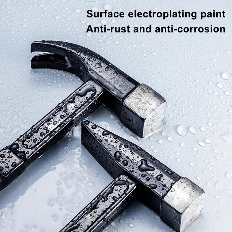 Professional Shock Reducing Hammer with Comfortable Grip Handle for Constructions Home Repair Building and Renovations