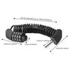 1PCS Mini Portable Bicycle Lock Stretchable Rope Password Helmet Lock Mountain Bike Backpack Luggage Anti-thef Locks Accessories
