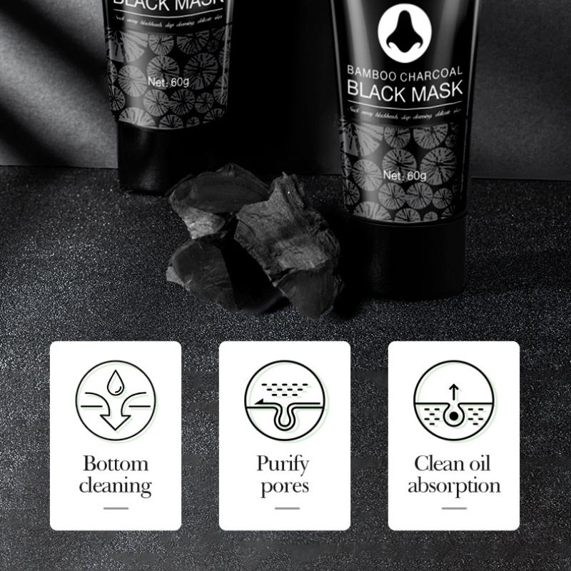 Bamboo Charcoal Blackhead Nasal Mask Sticker SADOERT Area Care 60g Skin Care Products