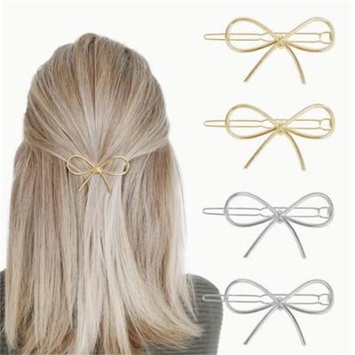Schleife Haarnadel Liebe Fünfeckige Legierung Clip Niedliche Haaraccessoires Frosch-Clip Schmuck Weiblich Pony