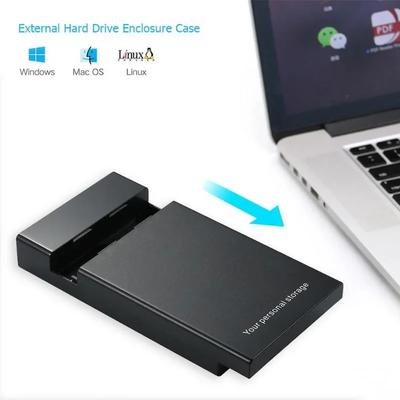 HDD Case 3.5'' 2.5'' SATA To USB 3.0 Adapter External Hard Drive Disk Enclosure For 3.5 Inch SSD Disk 6Gbps 22TB HDD Box Case