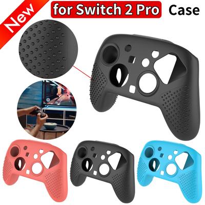 Portable Silicone Protective Skin Case Protective Case Controller Skin Handle Shell for Switch 2 Pro Controller Accessories