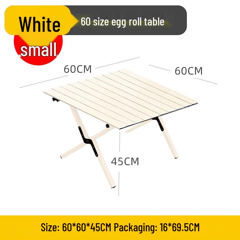 Chuanjunxing Portable Egg Roll Camping Table