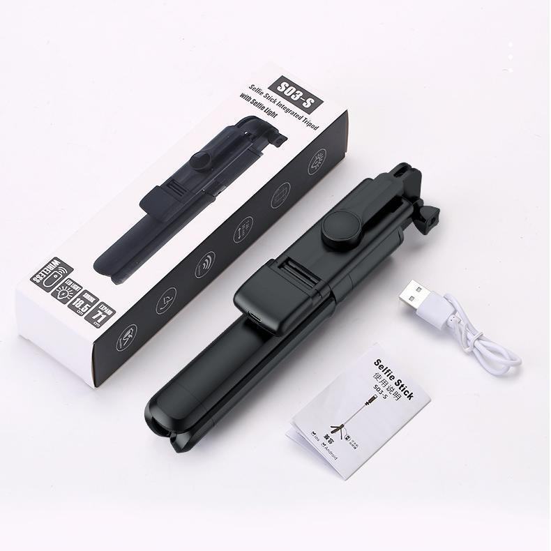 Compact Folding Selfie Stick for Android Type-C - Mini Wired Control, Portable Telescopic Design, Perfect Gift