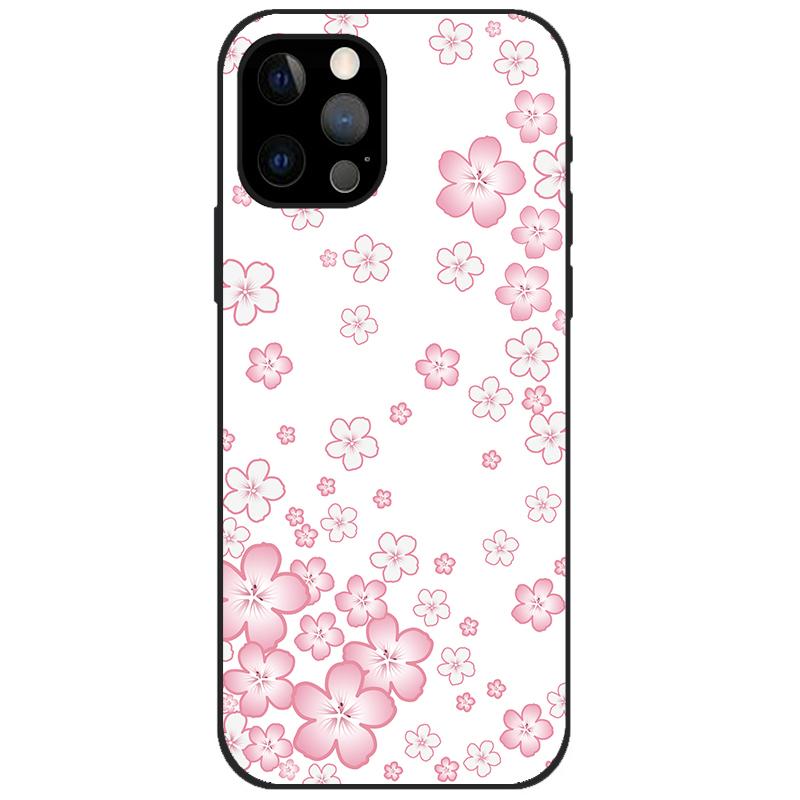 For iPhone 12 Pro Case iPhone12 Pro Bumper Silicon TPU Soft Phone Cover For iPhone 12 Pro Max / 12 Mini Case Cartoon Funda 12Pro