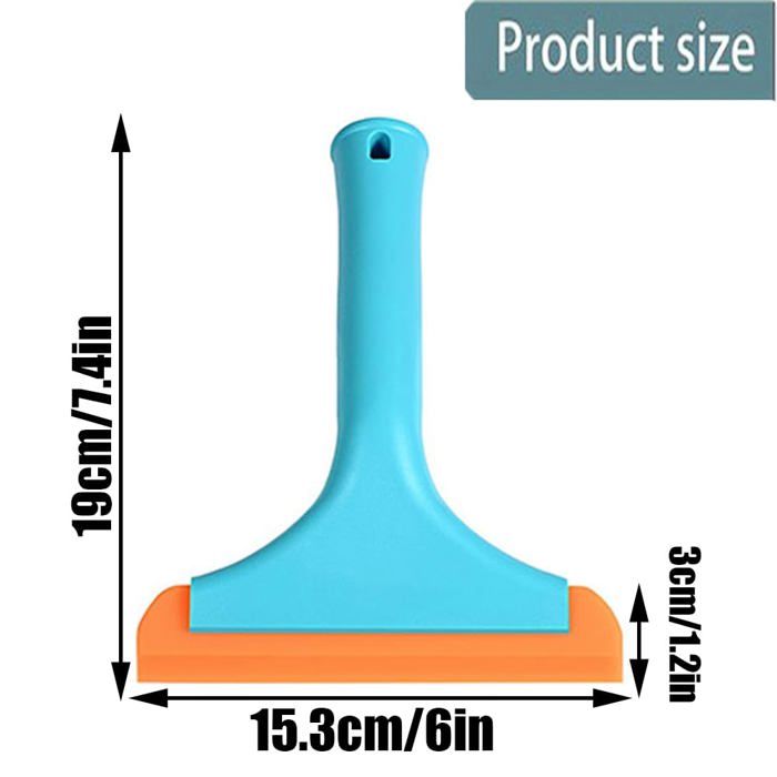 3 Pièces Extracteurs De Vitres en Silicon, Raclette en Silicone pour Vitre, Petite Taille pour Voiture Raclette