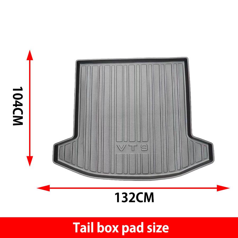Durable Eco-friendly TPE Waterproof Trunk Mat for Chery Jetour VT9 (25+ Models)