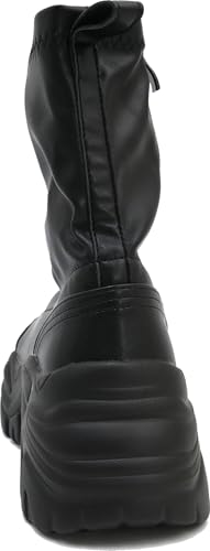 [Yosuke] Thick-soled stretch short boots