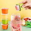 Large Ice Block Mold Silicone Ice Cube Maker Square Frozen Ice Hockey Molds for Whiskey Juice Coffee Drinks Ice Cream Tools