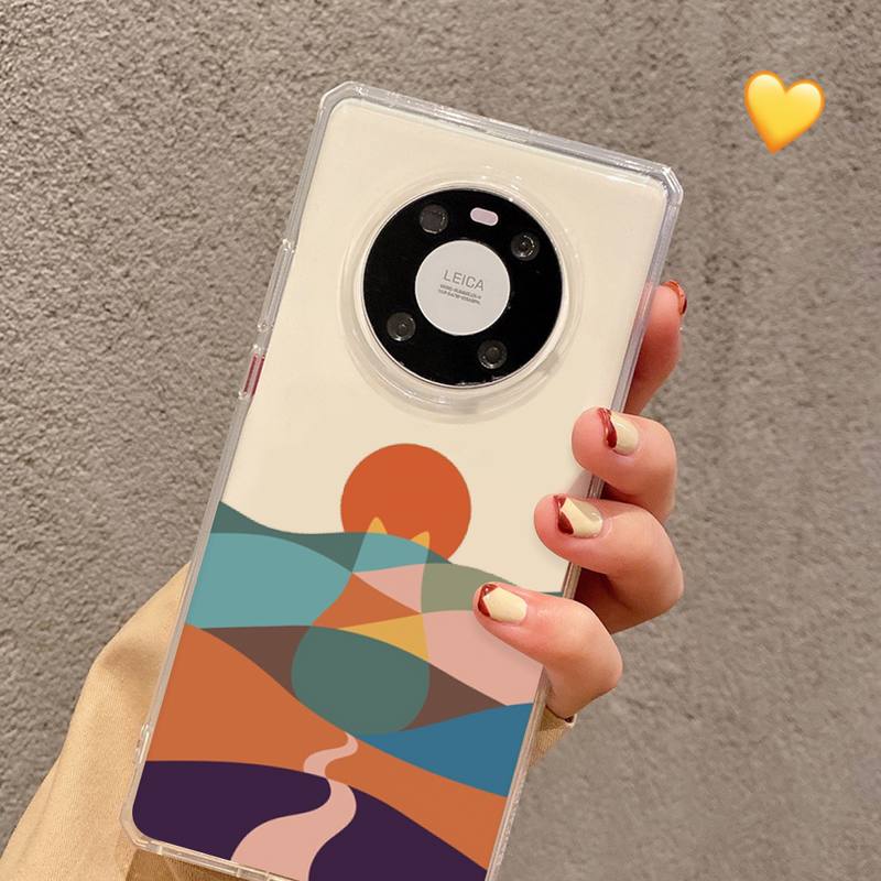 Custodia per telefono Cat Monte Fuji Giappone Paesaggio per Samsung S20 ULTRA S30 per Redmi 8 per Xiaomi Note10 per Huawei Y6 Y5 cover