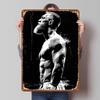 Conor McGregor White Boxer Metal Poster Decorative Wall Frames Custom Boxing Metal Signs Tin Plates for Wall Art Decoration Room