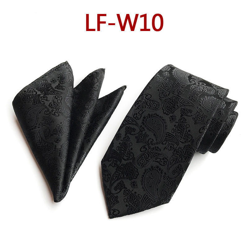 Polyester Material Fashion Suit Waist Tie Plus Pocket Towel Set