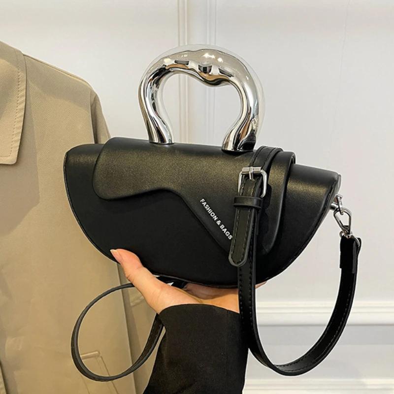 Sewing Thread Solid Soft Shoulder Bags Fashion 2024 High Quality Bags for Women Hasp Interior Compartment Pu Women's Handbag