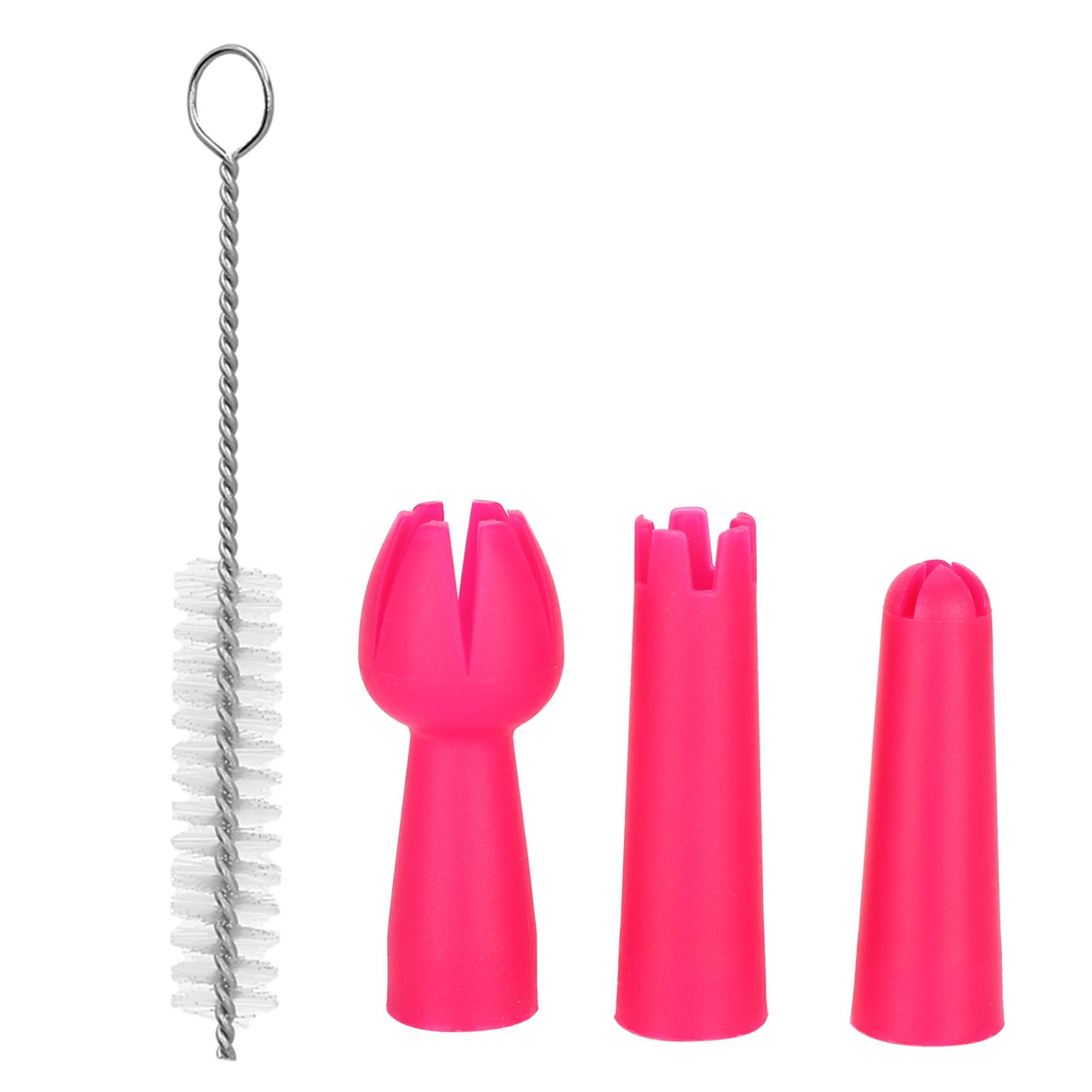 Crème Opschuimer met 3 Stuks Mondstukken Dispenser Maker Taart Dessert   Gereedschap Aluminium Keuken Bakbenodigdheden