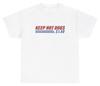 Keep Hot Dogs 1.50 Meme T-Shirt Lustige Parodie Ironischer Gen Z Humor Albernes Essen Tee
