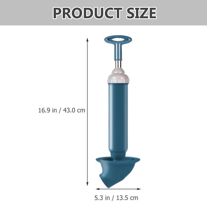 Superior Plunger Tool for Toilets, Clog-Busting Snake Tool for Drains, Air-driven Sink Clog Remover