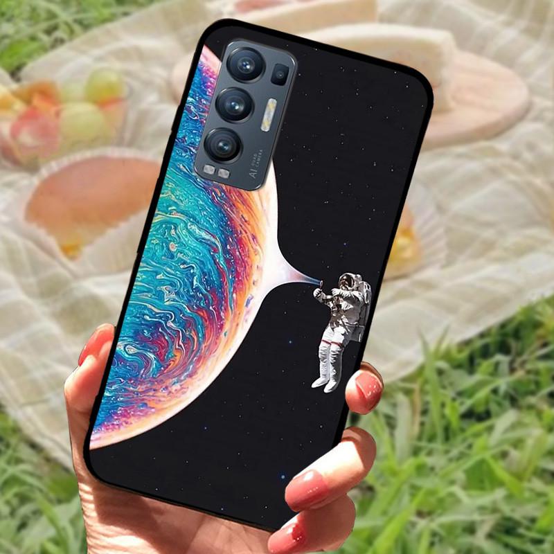 For OPPO Find X3 Neo Case Cover Silicone Soft Marble Black Bumper Funda Coque for Oppo Find X3 Lite Protective Capa FindX3 Neo