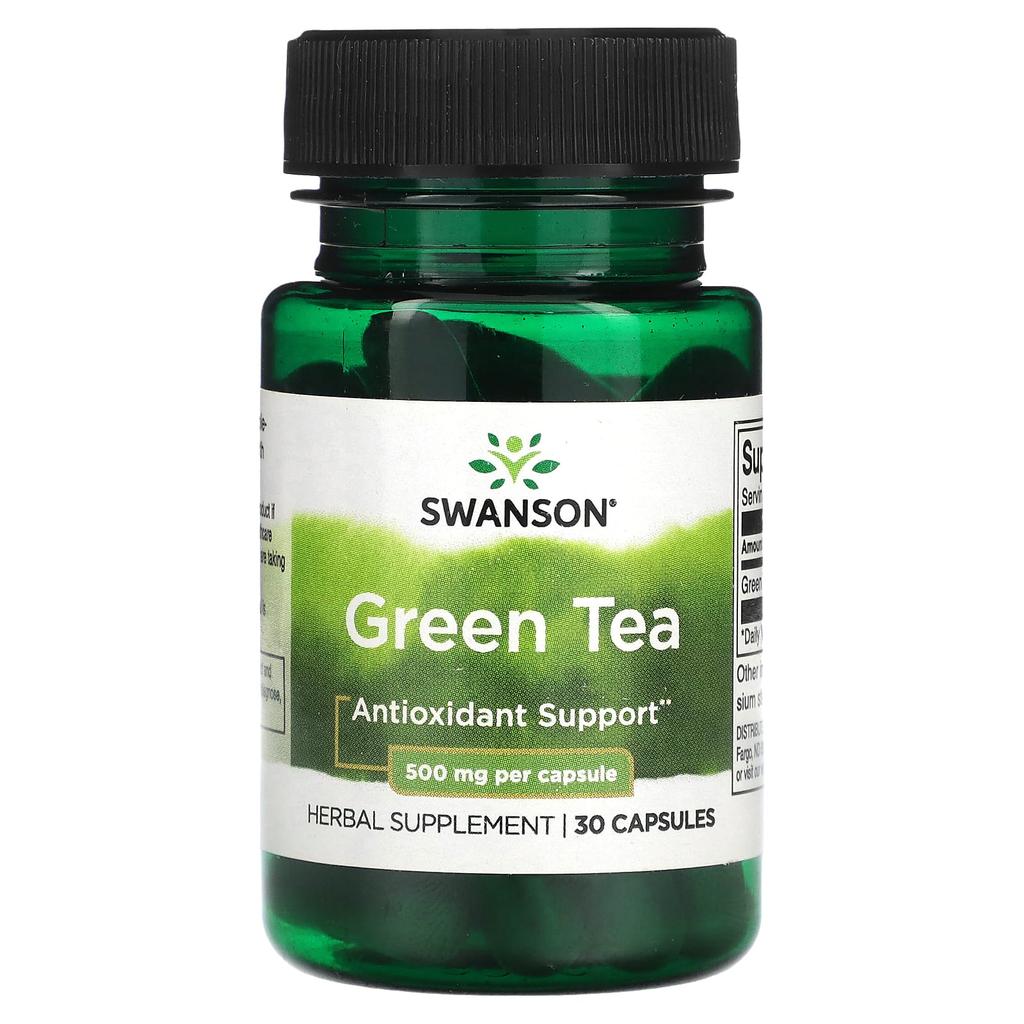 Green Tea, 500Mg, 30 Capsules
