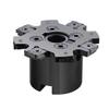 Modular XSEQ Three-Sided Milling Cutter Head with SMP01 T-Slot and SMA Side Milling Saw Blade.