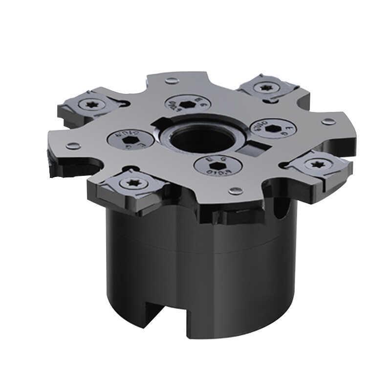 Modular XSEQ Three-Sided Milling Cutter Head with SMP01 T-Slot and SMA Side Milling Saw Blade.