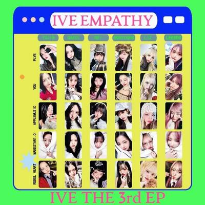 IVE 3rd Mini Album Levelha Empathy Special Photocard Goods Photocard Jang Won-young An Yu-jin LIZ LEESEO Fall Idol Collection Card