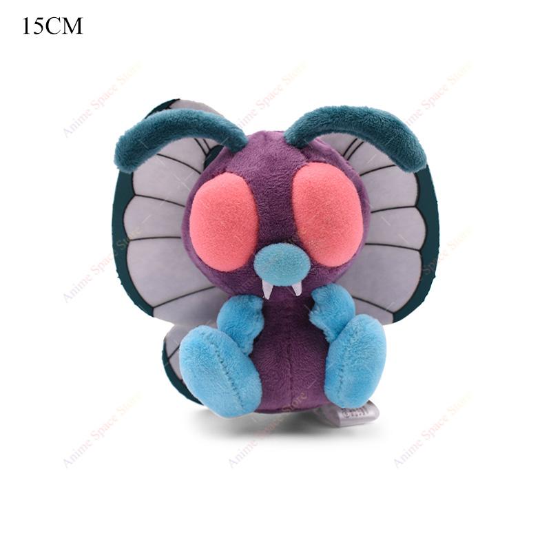 Wooper Plush Toys Cute Anime Plushie Scizor Nidoran Mimikyu Lapras Garchomp Litten Bidoof Ho-Oh Stuffed Kids Xmas Dolls