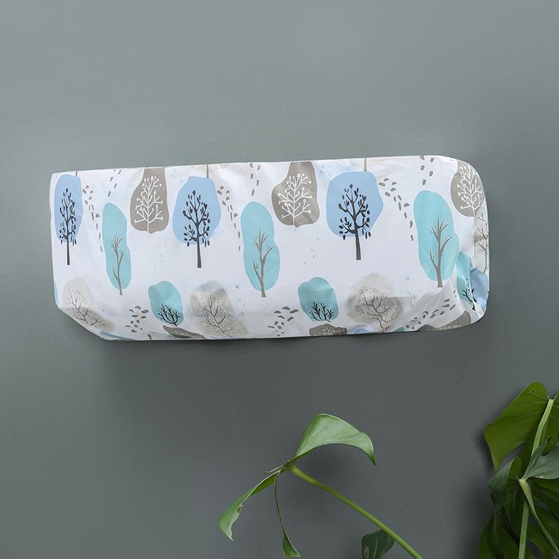 Durable PVC Wall-Mounted Air Conditioner Dust Cover - Modern, Simple, and Washable
