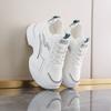 Fashion White Platform Sneakers for Women 2025 Lace Up Breathable Sport Sneakers Woman Non Slip Thick Bottom Vulcanized Shoes