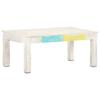 Day and Night - Day and Night Solid White Mango Wood Coffee Table 110x60x45 Cm