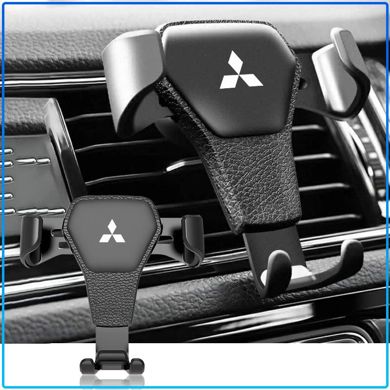 For Mitsubishi Lancer Lancer ASX Outlander 2 3 Pajero Mirage Exzos Pajero 4 Car Phone Holder Vent Bracket GPS Navigation Mobile Car Styling