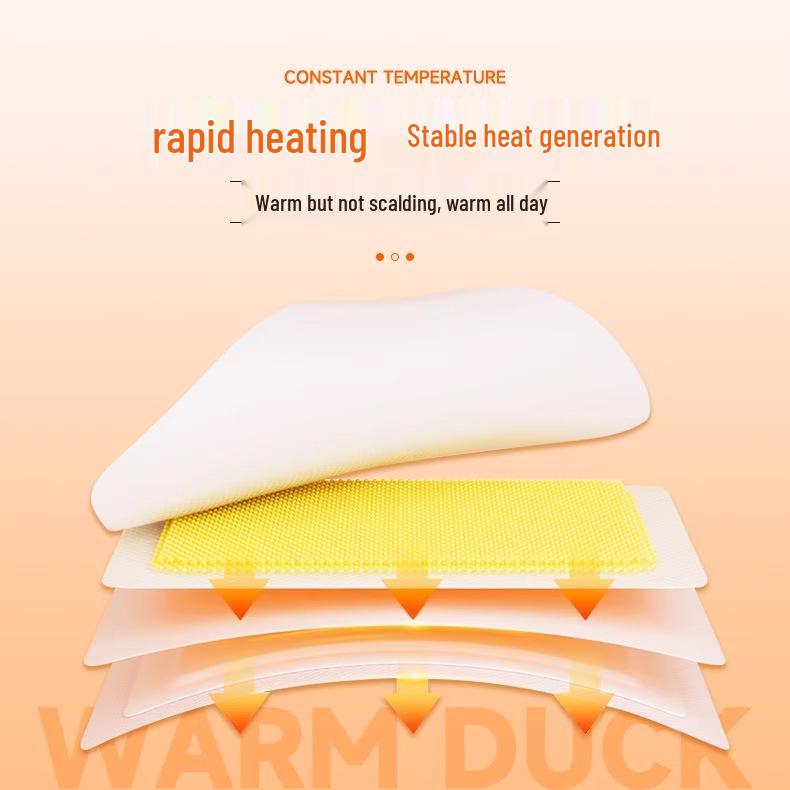 Haishi Hainuo Self-Heating Duck Warm Patch for Lasting Winter Warmth
