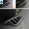 Carbon Fiber Trunk Door Switch Button / Air AC Outlet Armrest Glass Lift Panel Cover Trim For Benz CLA 200 C118 W118  - 2024