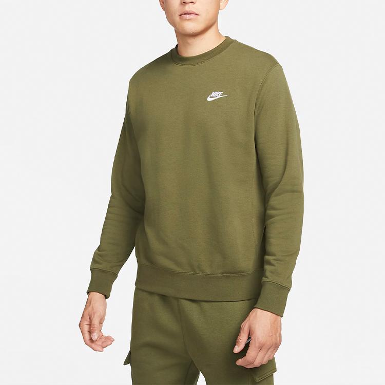 New Nike Sweatshirts Men Green BV2667-326