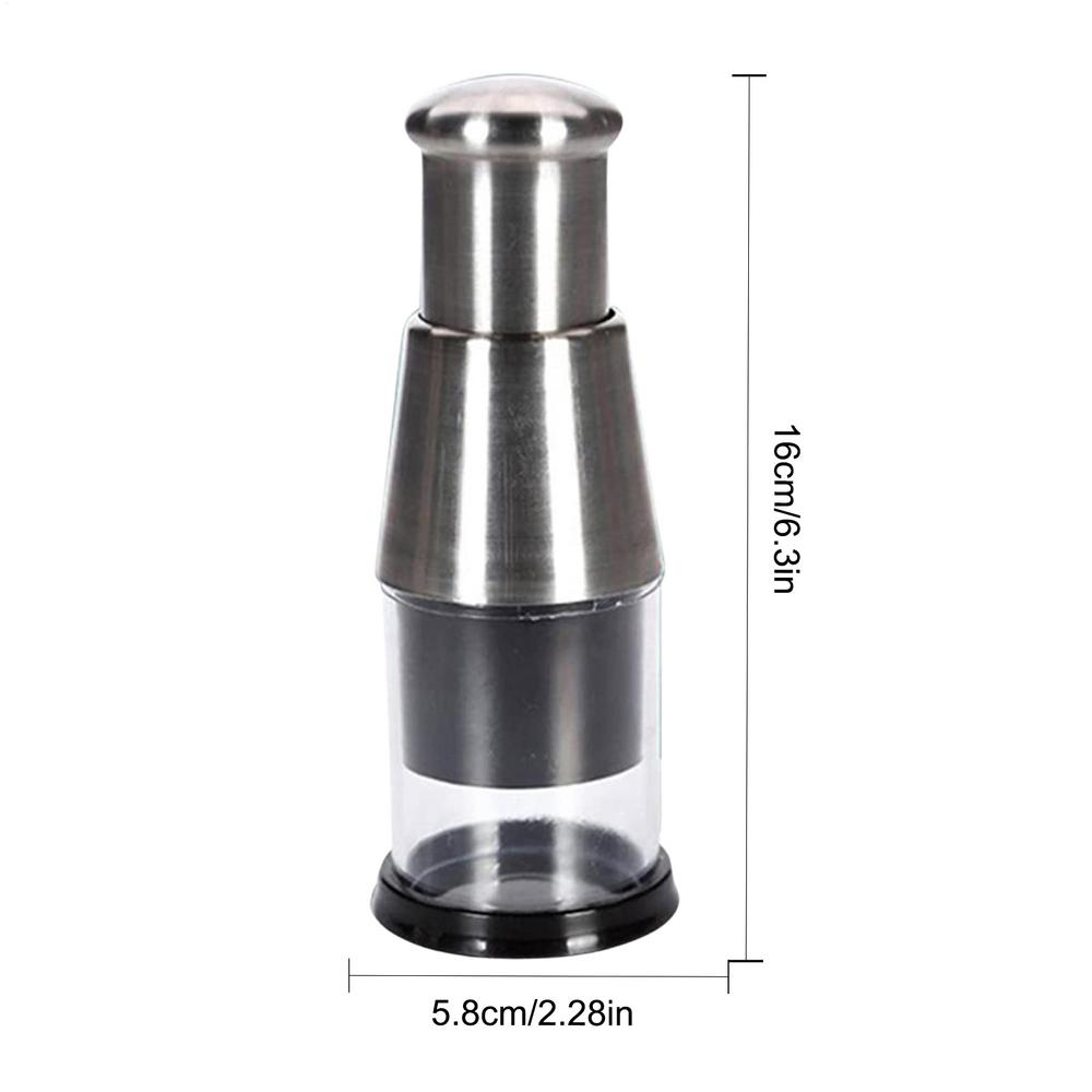 304 Stainless Steel Small Garlic Chopper Mini Chopper Garlic Press Manual Onions Masher Onion Chopper Garlic Crusher For Mincing