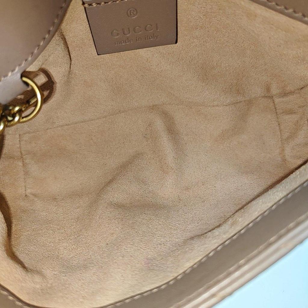 [Pre-Owned] Gucci Handbag 'Tan' - Very Good #TBV6O2