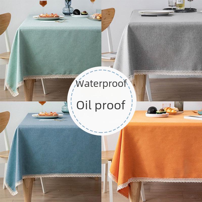 

Waterproof Washable Japanese Tablecloth for Rectangular Coffee Table 90x90 cm