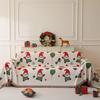 Santa Claus Cute Sofa Towel Chenille Four Seasons Universal Non-Slip Cover Ins Style Anti-Cat Claw Sofa Cover