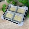 Waterproof Portable Solar Lantern with Detachable Battery Emergency Floodlight for Outdoor Camping