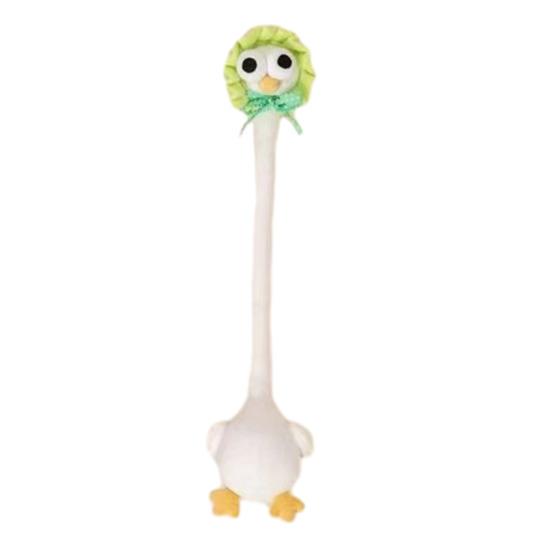 Cute Big-Eyed Stuffed Toy Long Neck Dog Duck Giraffe Plush Doll Car Bag Keychain Cute Animal Bendable Plush Figure Unique Gift for Dog Lovers