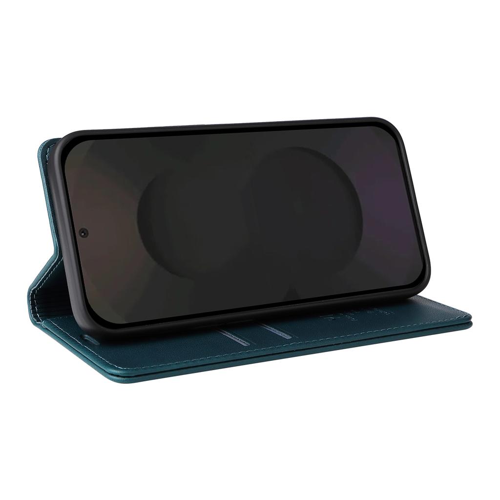 For Samsung Galaxy S25 FE Phone Cases YIKATU Magnetic Closure PU Leather Mobile Cover