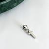DIY Sliding Chain Alphabet Number Pendant Necklace Personalized Jewelry