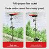 Wenzhiwu Extended Fishing Rod Holder with Bait Tray