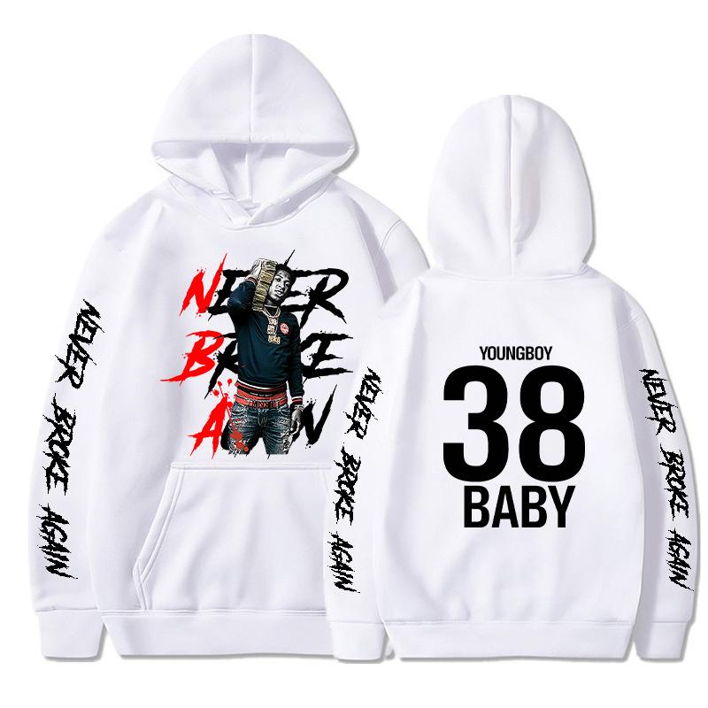 

Never Broke Again Hoodies Men Fashion YoungBoy Spring Hoodie Vintage Unisex Pullover Hoody Tops Oversize Streetwear Clothing 3XL