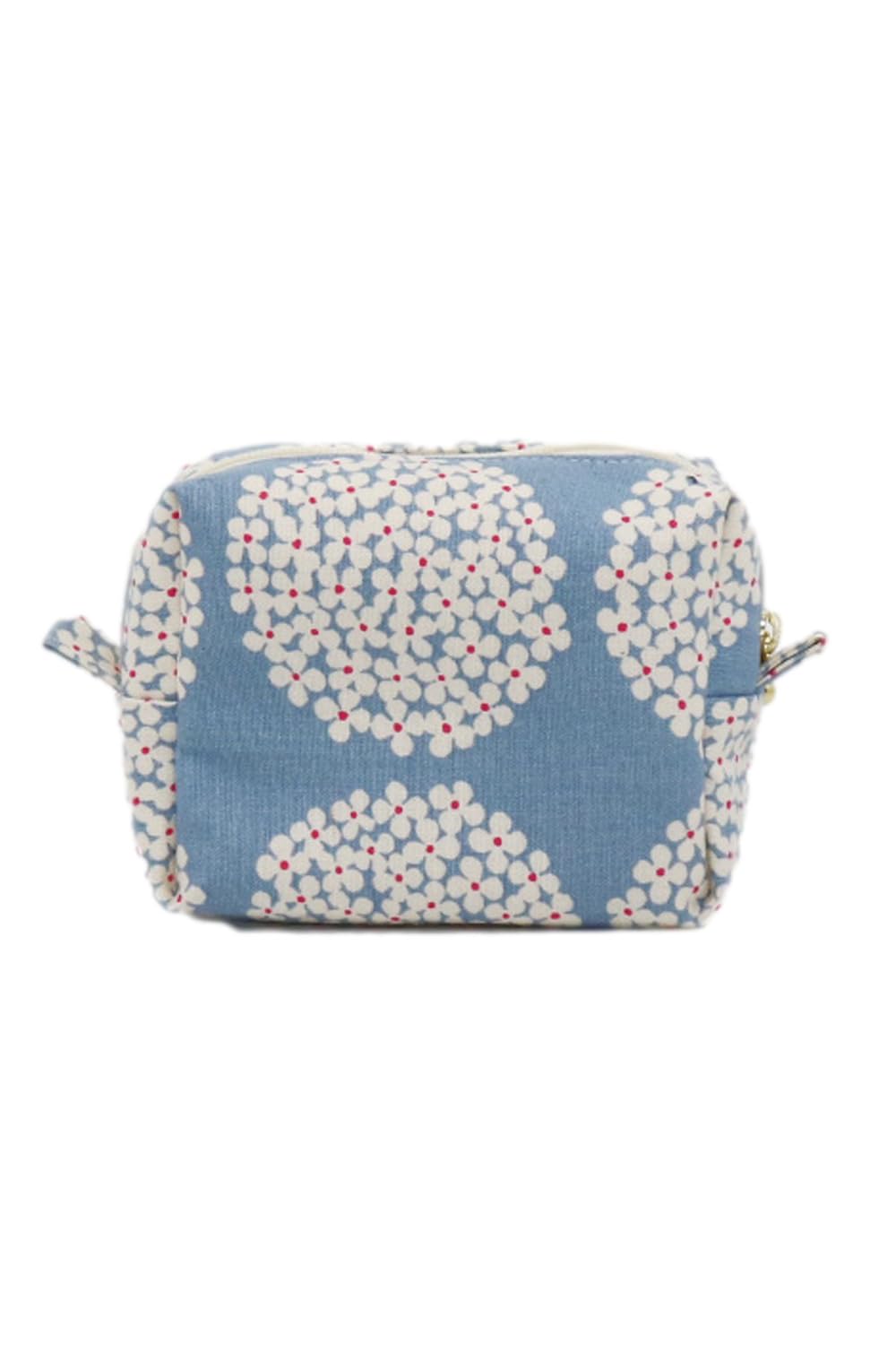 

Mini insulated box pouch for snacks, sweets, and small items (hydrangea blue)