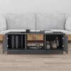Vidaxl Stolik Kawowy, Szary, 100X50X35 Cm, Lite Drewno Sosnowe